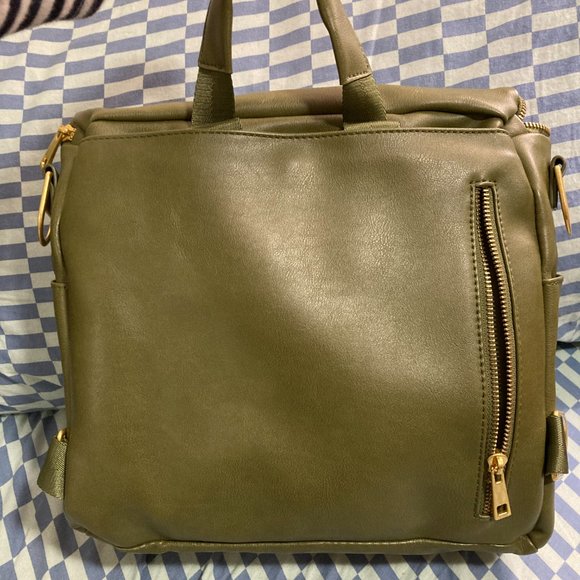 Fawn Design - Moss Green Mini Bag *EXCELLENT CONDITION* - Picture 5 of 16
